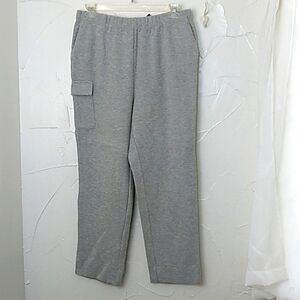 Who What Wear Knit Lounge Pants Women's Size Large Ribbed Cotton Blend‎ Soft